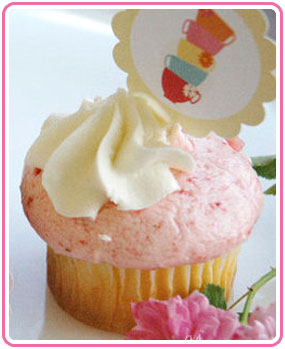 Tea Party Cupcakes