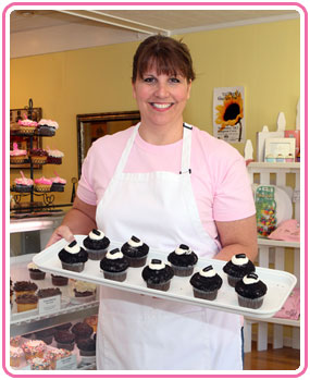Cupcake Delights Owner Judy Owens
