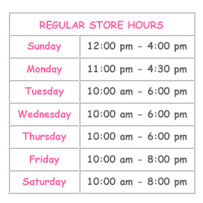 Store Hours